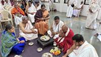 Hubli Camp - Arrival of HH Swamiji and Inaugural Swagat Sabha (28 May 2023)